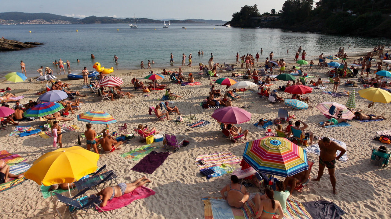 Playa de Caneliñas. RAFA FARIÑA