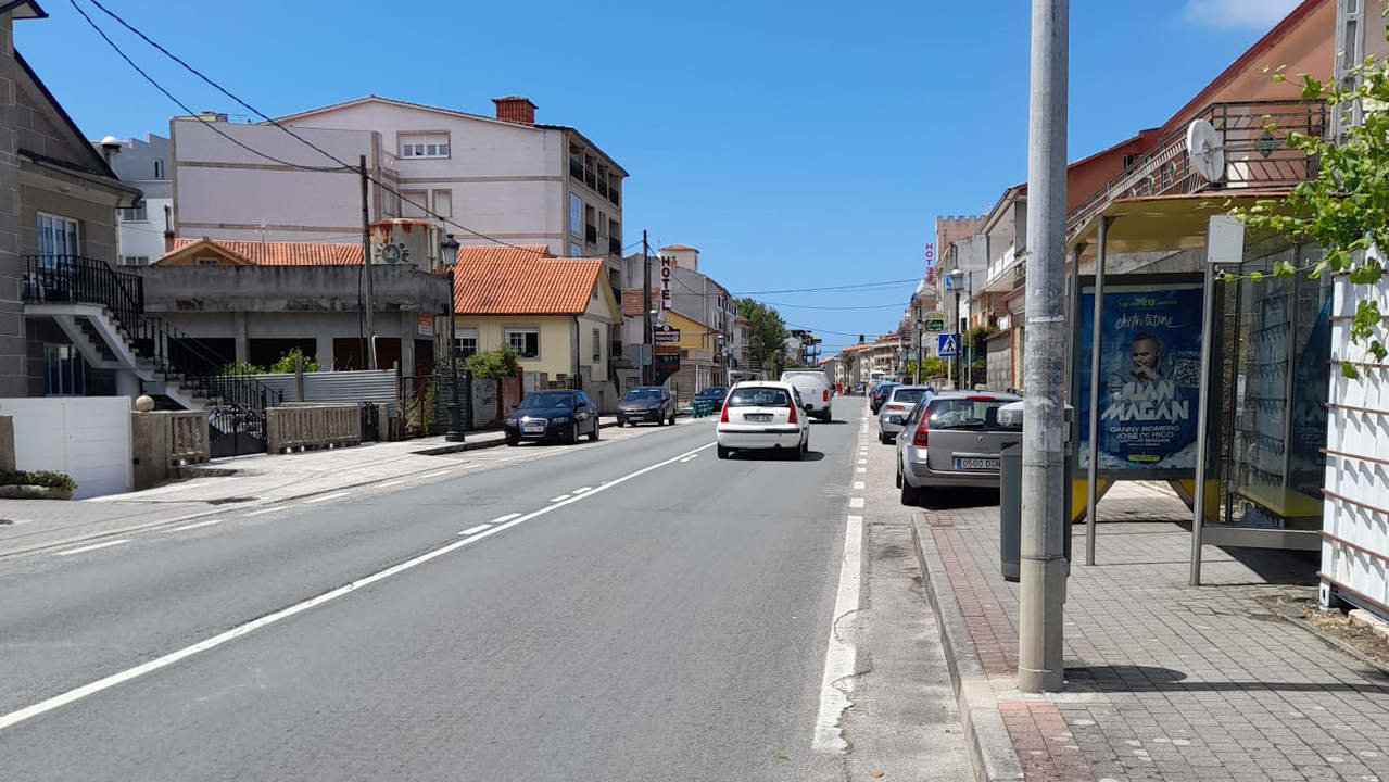 Estado actual de A Revolta, en Sanxenxo. DS