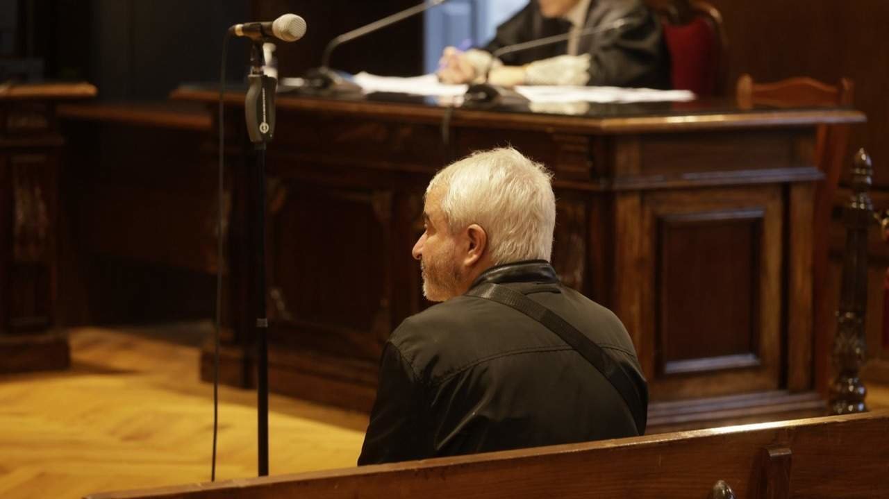  El condenado, durante el juicio. GONZALO GARCÍA 