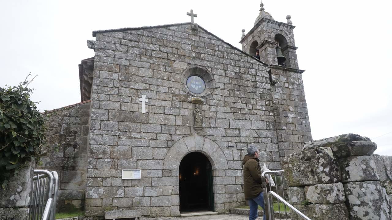 Imagen de la iglesia de Santa María de Adina. JOSE´LUIZ OUBIÑA