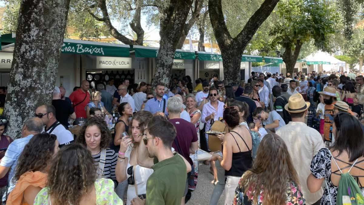  Asistentes a la Fiesta del Albariño en una edición anterior 