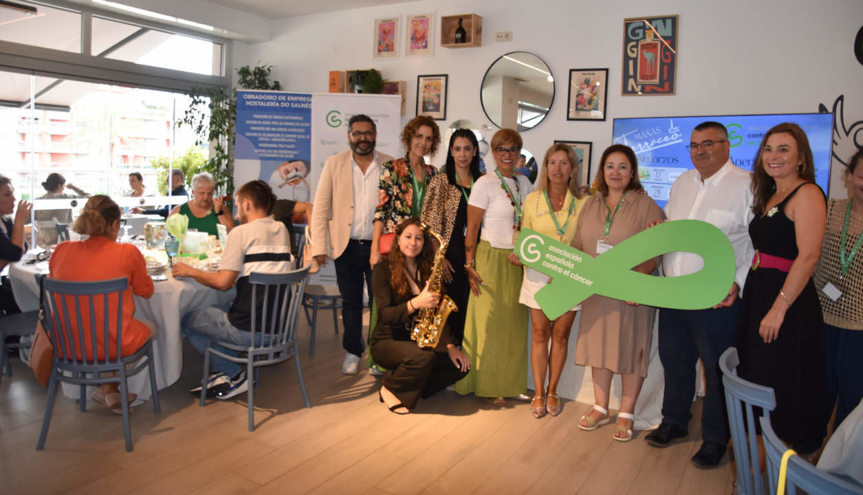 Segunda jornada de la Mañás de Terraceo en Sanxenxo organizado por el Obradoiro de Hostalería do Salnés. DS