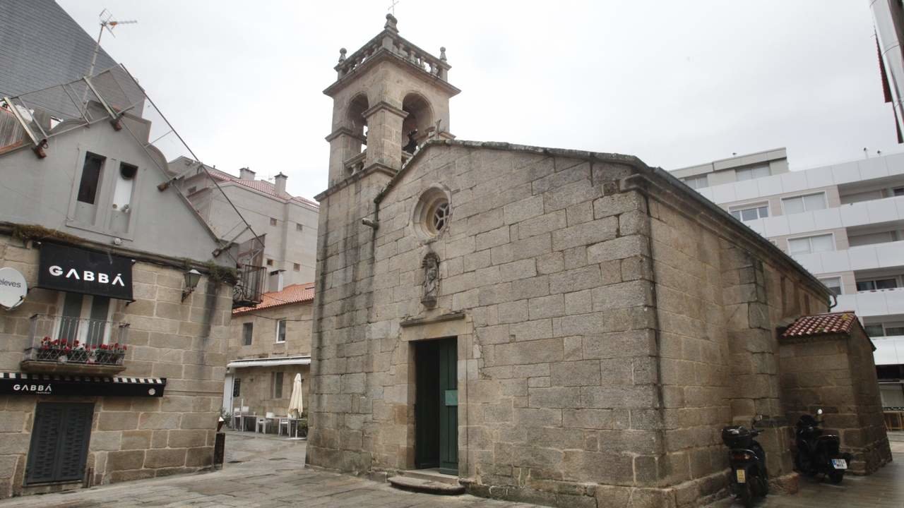 Iglesia de San Ginés de Padriñán. JOSÉ LUIZ OUBIÑA