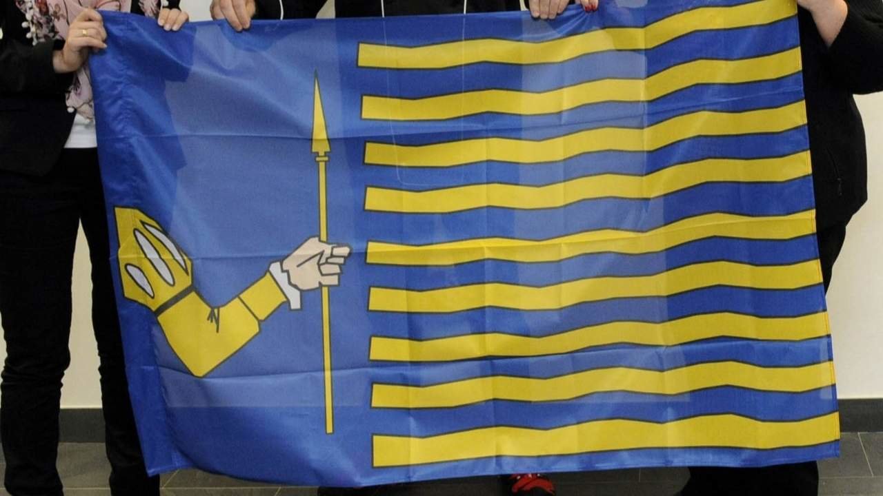 Bandera de Sanxenxo. ALBA SOTELO