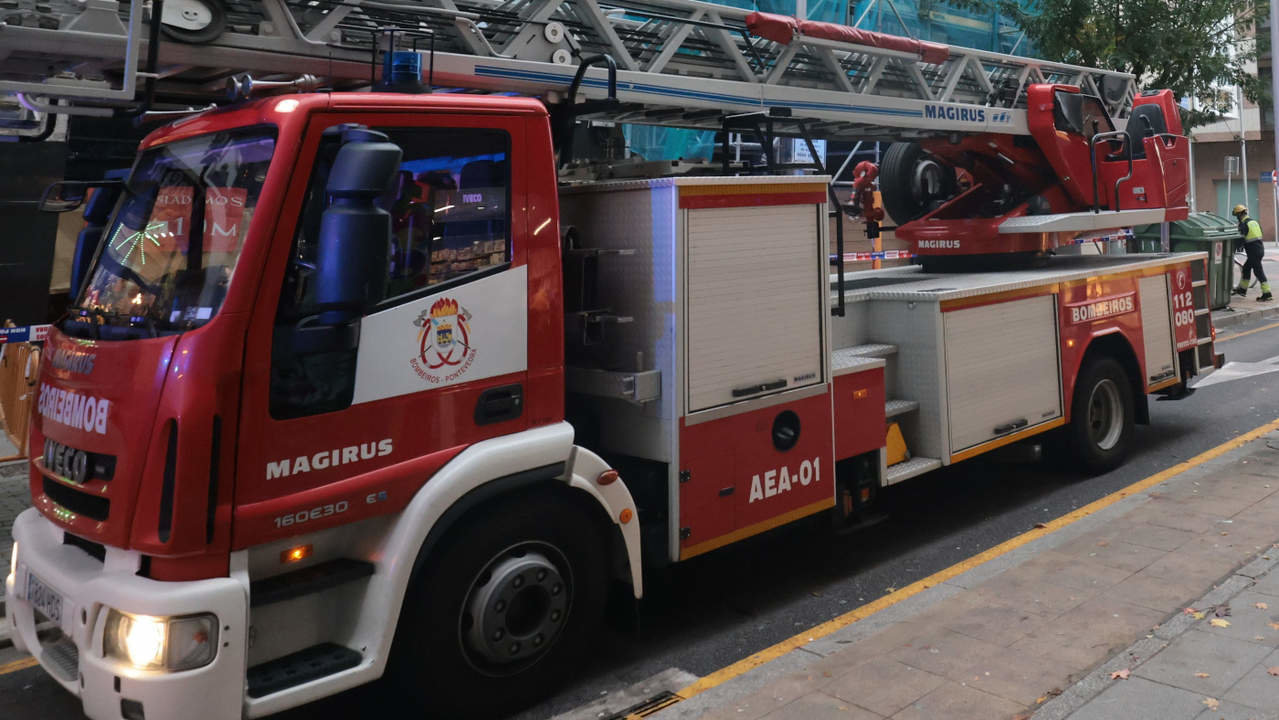  Un camión de bomberos. ADP 