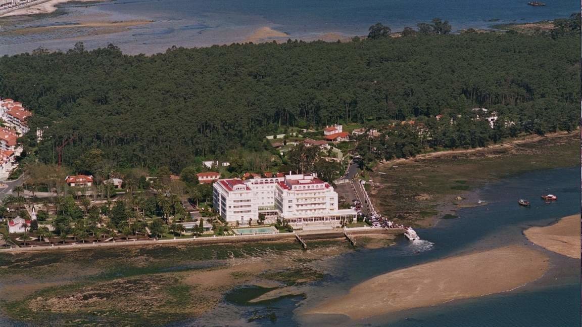  Vista de la isla de A Toxa. ADP 